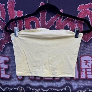 Garage Clothing Electric Green / Lime Tube Top